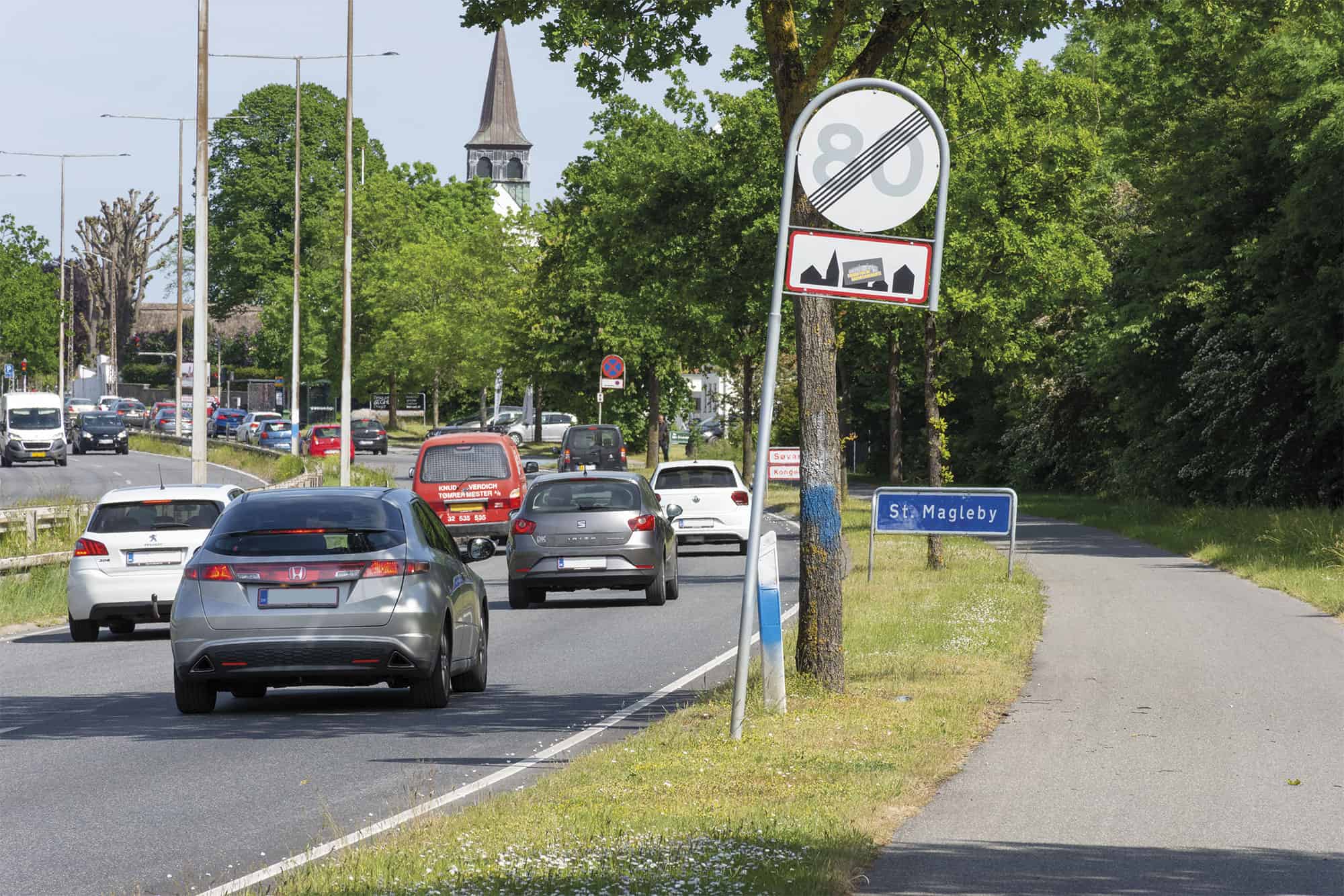 Færdselskontrol med kedeligt resultat