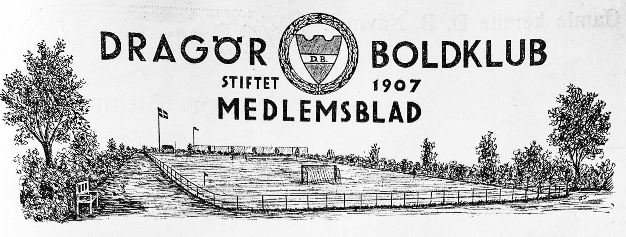 Nyt fra Dragør Boldklub: Historie fra klubbladet