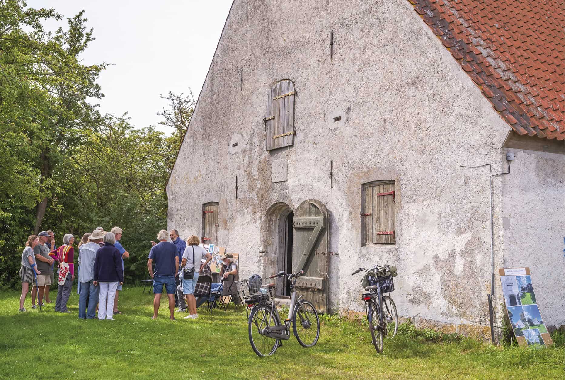 Åben dør i krudthuset