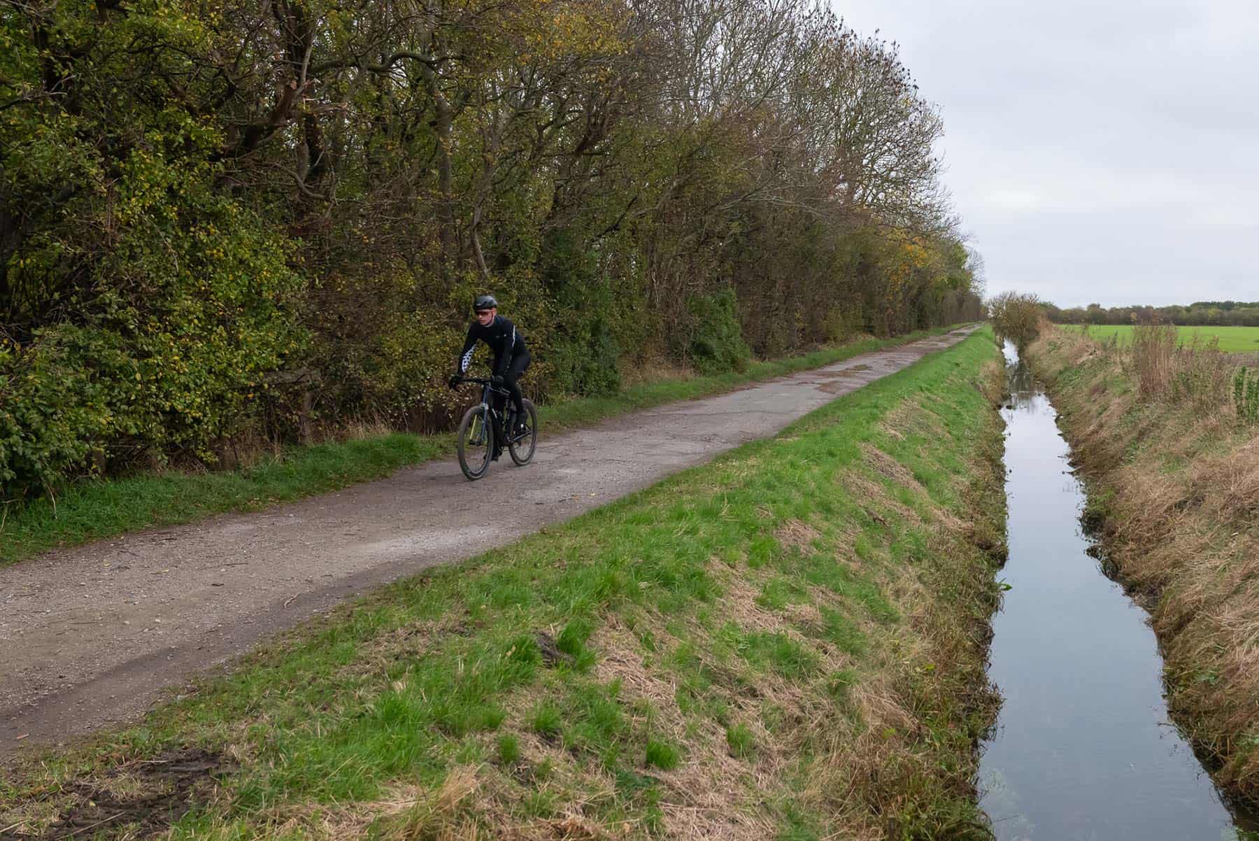 Hovedgrøften gøres klar til vinterens vandmasser
