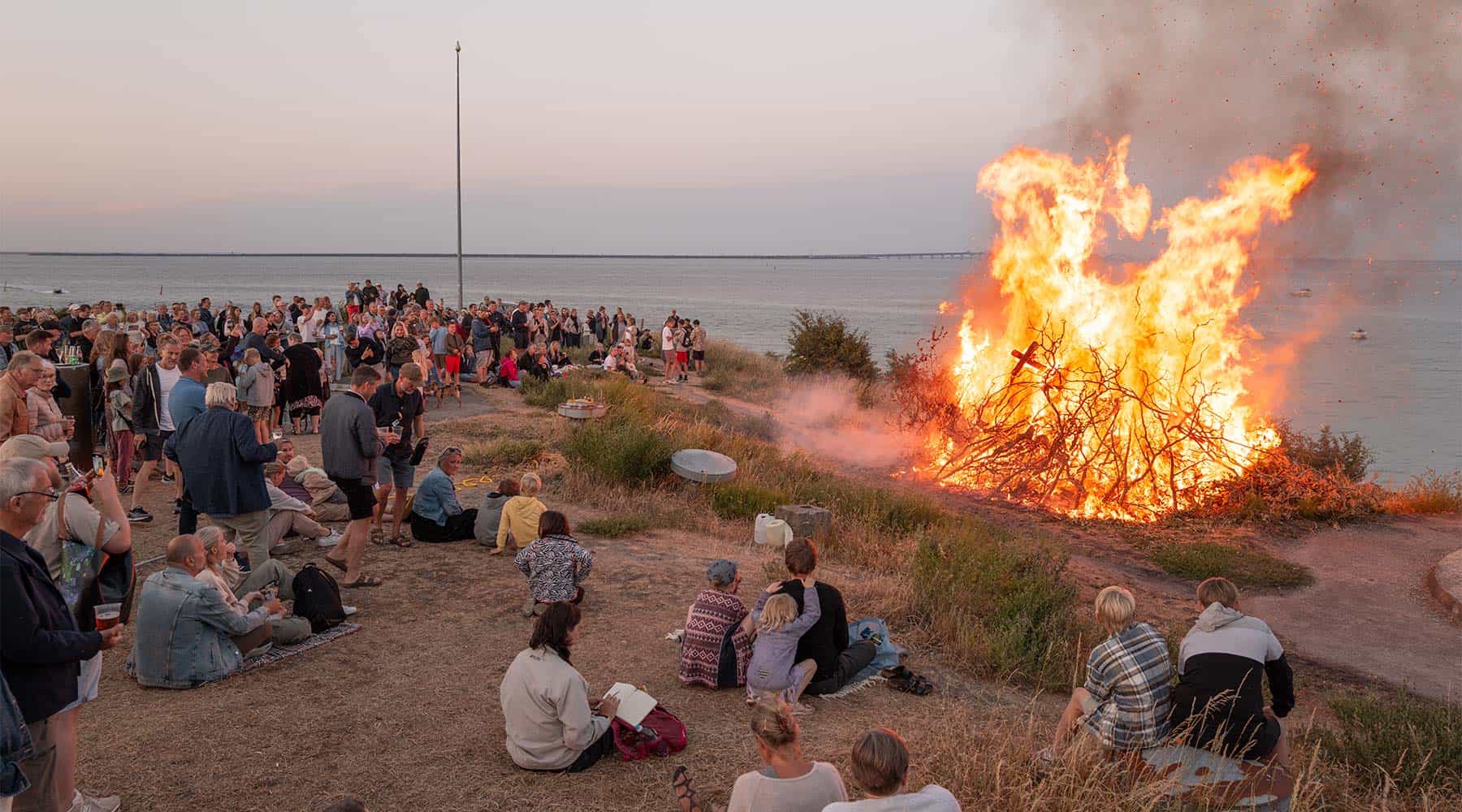 Vinden aflyser alle sankthansbål